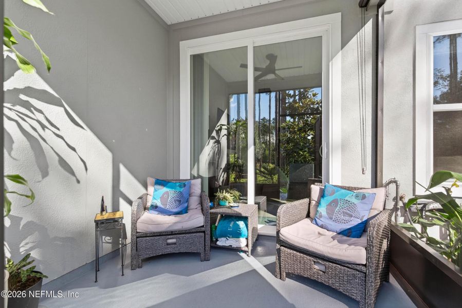 Exterior details and patio area of a home in , St. Augustine (Image 24).