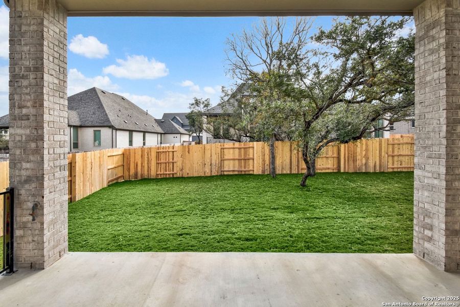 Exterior details and patio area of a home in La Cima: 70ft. lots, San Marcos (Image 3). Exterior details and patio area of a home in La Cima: 70ft. lots, San Marcos (Image 3).