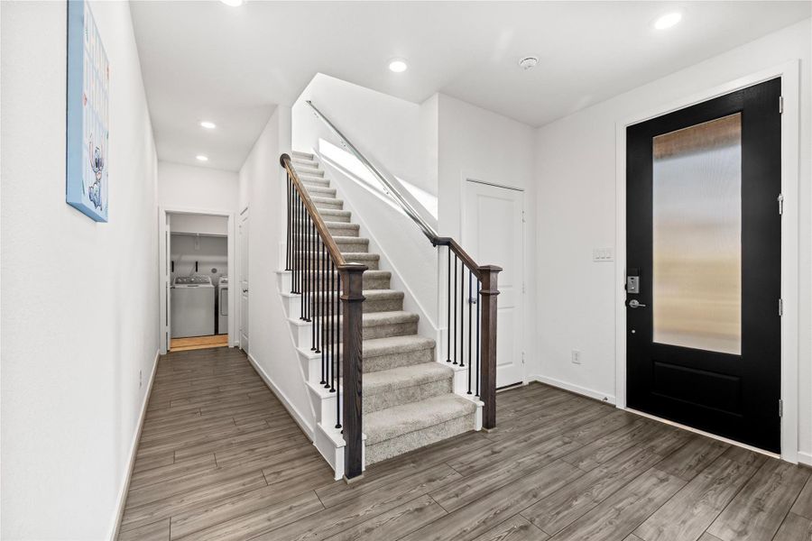 Furnished interior view inside a new home in Avalon at Cypress 40s, Cypress (Image 5).
