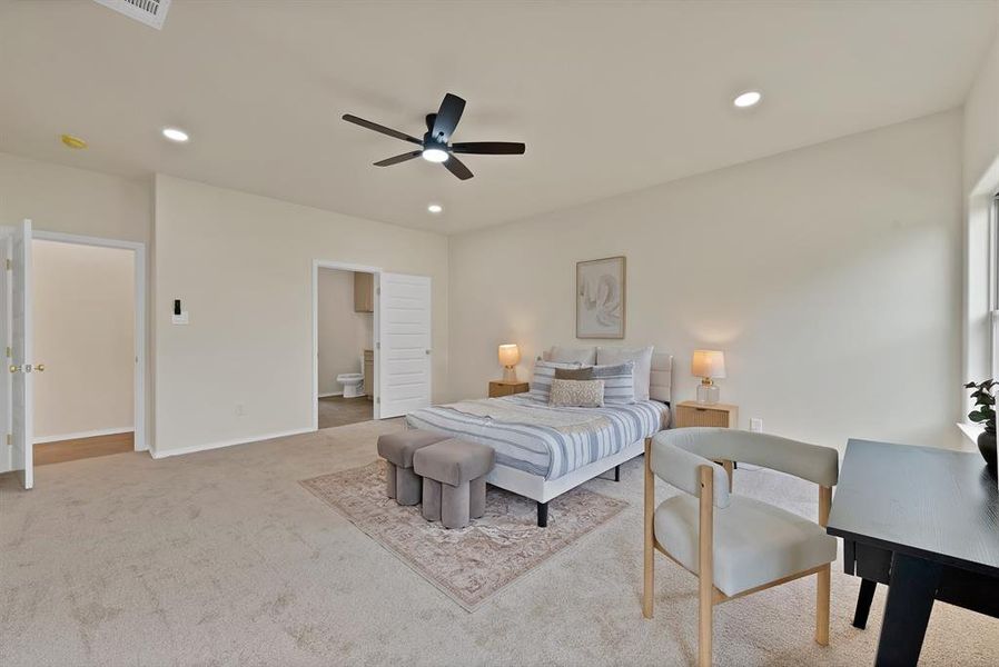 Furnished interior view inside a new home in , Reno (Image 12).