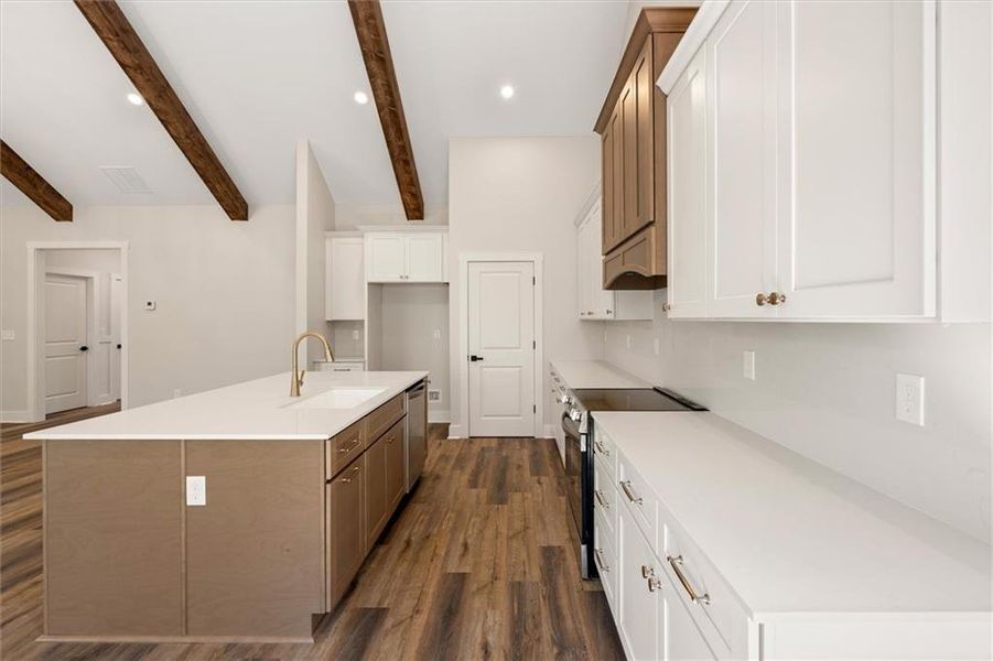 Furnished interior view inside a new home in , Bremen (Image 13).