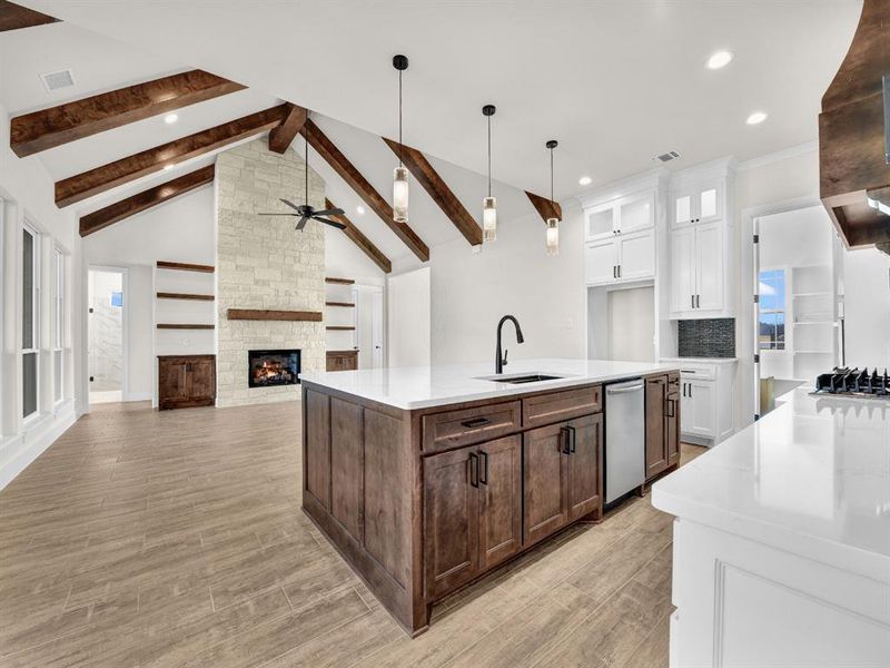 Furnished interior view inside a new home in , Weatherford (Image 14). Furnished interior view inside a new home in , Weatherford (Image 14).