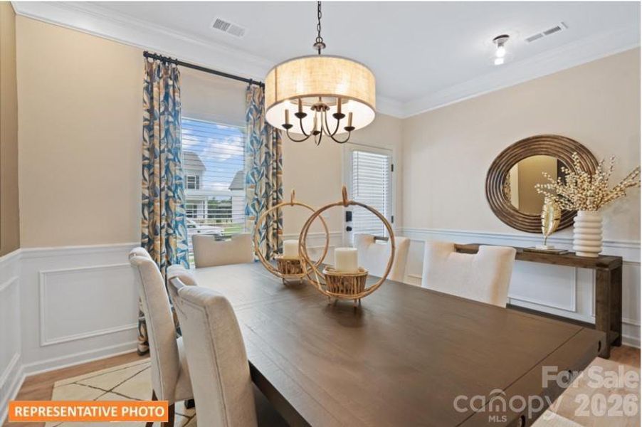 Dining room or Study Dining room or Study
