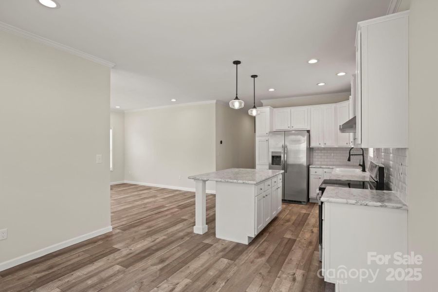 Furnished interior view inside a new home in , Asheville (Image 8).