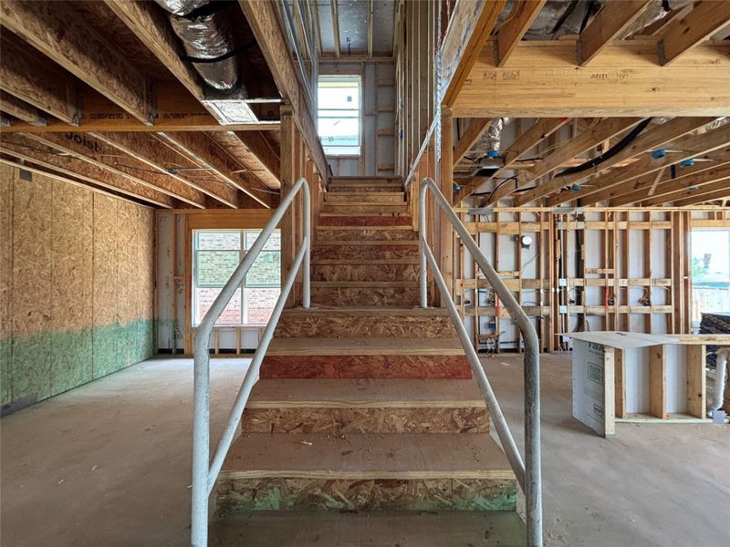 Spacious, unfurnished interior of a new home in Berry Creek Highlands, Georgetown (Image 26). Spacious, unfurnished interior of a new home in Berry Creek Highlands, Georgetown (Image 26).