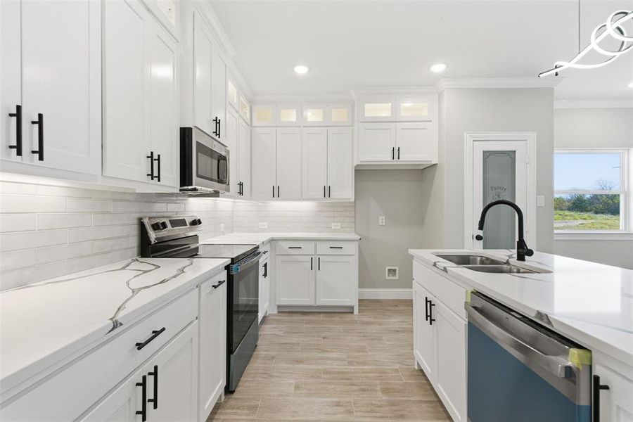 Furnished interior view inside a new home in , Tom Bean (Image 10).