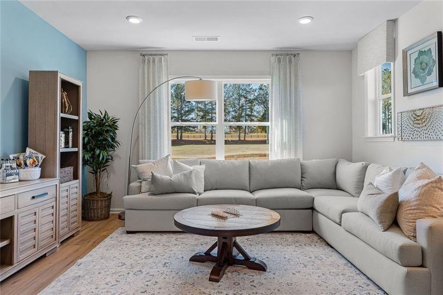 Furnished interior view inside a new home in Echo Grove, Cumming (Image 16).