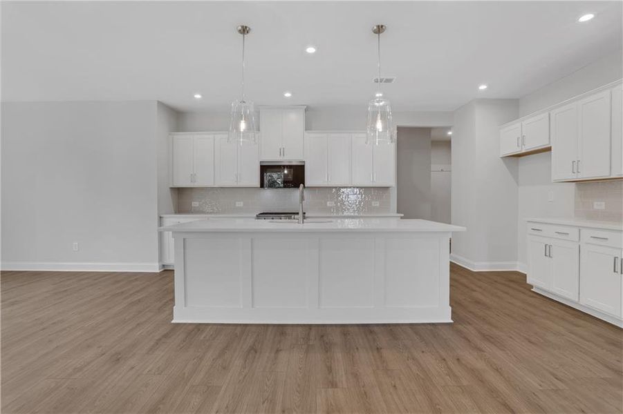 Furnished interior view inside a new home in Cambridge at Steels Bridge, Canton (Image 13).