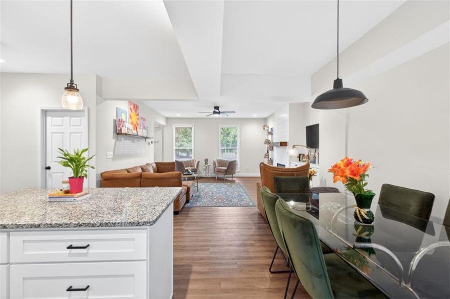 Furnished interior view inside a new home in , Monroe (Image 7).