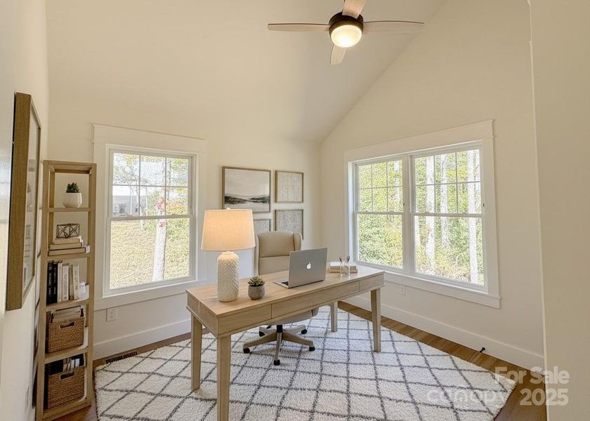 Furnished interior view inside a new home in , Black Mountain (Image 9).