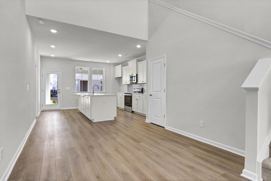 Spacious, unfurnished interior of a new home in Grand Park, Leland (Image 14).