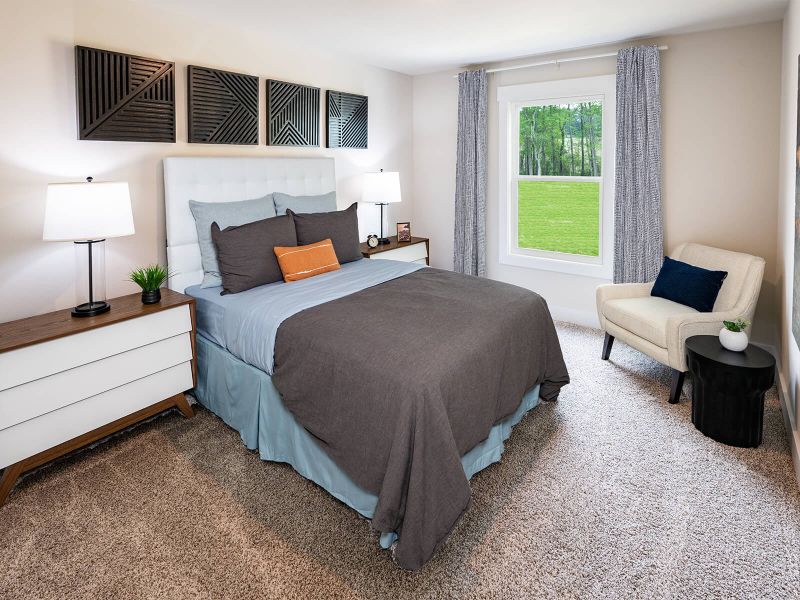 Furnished interior view inside a new home in Chatham Forest, Duncan (Image 11). Furnished interior view inside a new home in Chatham Forest, Duncan (Image 11).