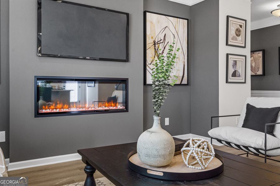 Furnished interior view inside a new home in Glendale Towns, Conyers (Image 6).