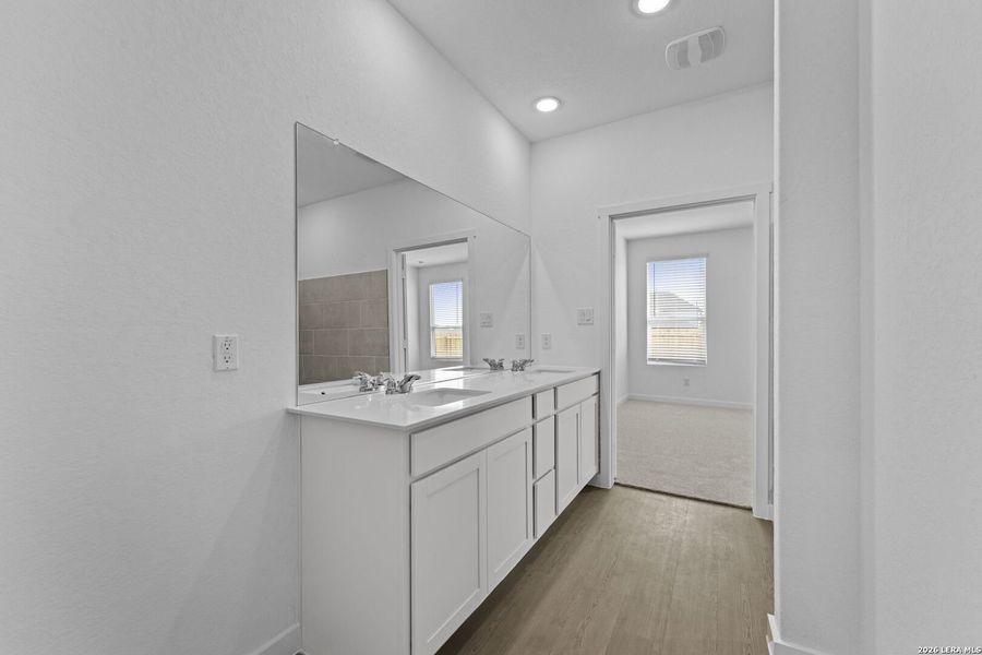 Furnished interior view inside a new home in Waterwheel, San Antonio (Image 6). Furnished interior view inside a new home in Waterwheel, San Antonio (Image 6).