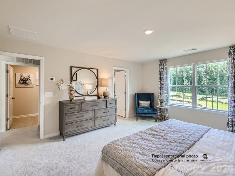 Furnished interior view inside a new home in Shannon Woods, Maiden (Image 8).