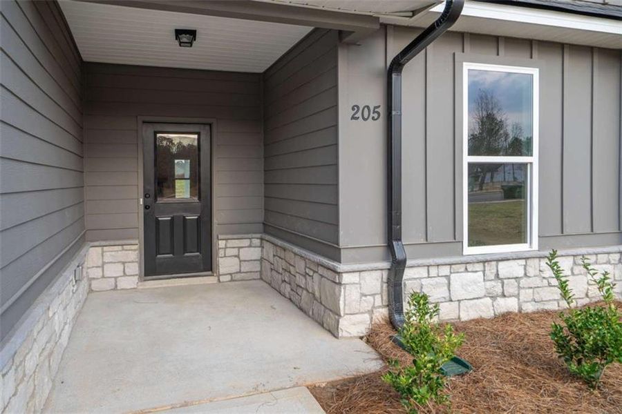 Exterior details and patio area of a home in , Good Hope (Image 3).