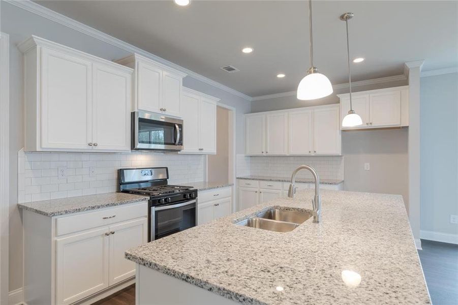 Furnished interior view inside a new home in , Cumming (Image 2). Furnished interior view inside a new home in , Cumming (Image 2).