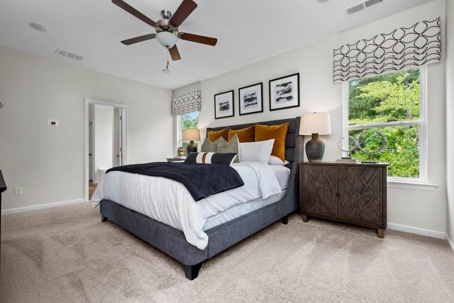 Furnished interior view inside a new home in Hawks View, Ringgold (Image 30).