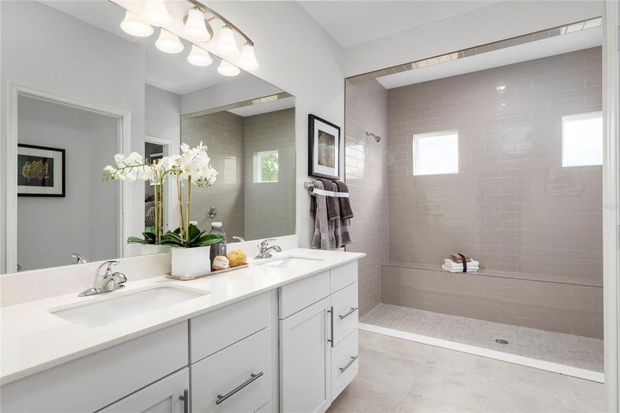 Furnished interior view inside a new home in Morningside Reserve, Leesburg (Image 18).