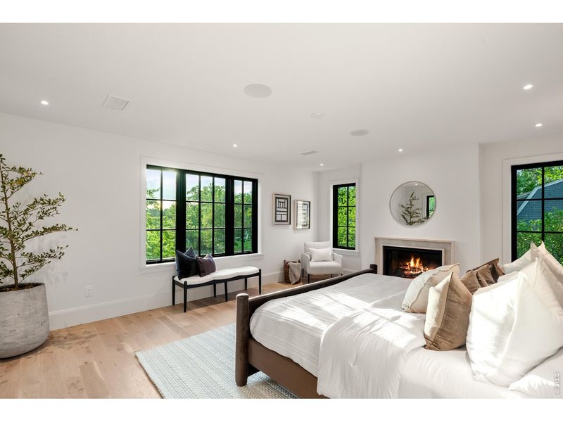 Furnished interior view inside a new home in , Denver (Image 29).