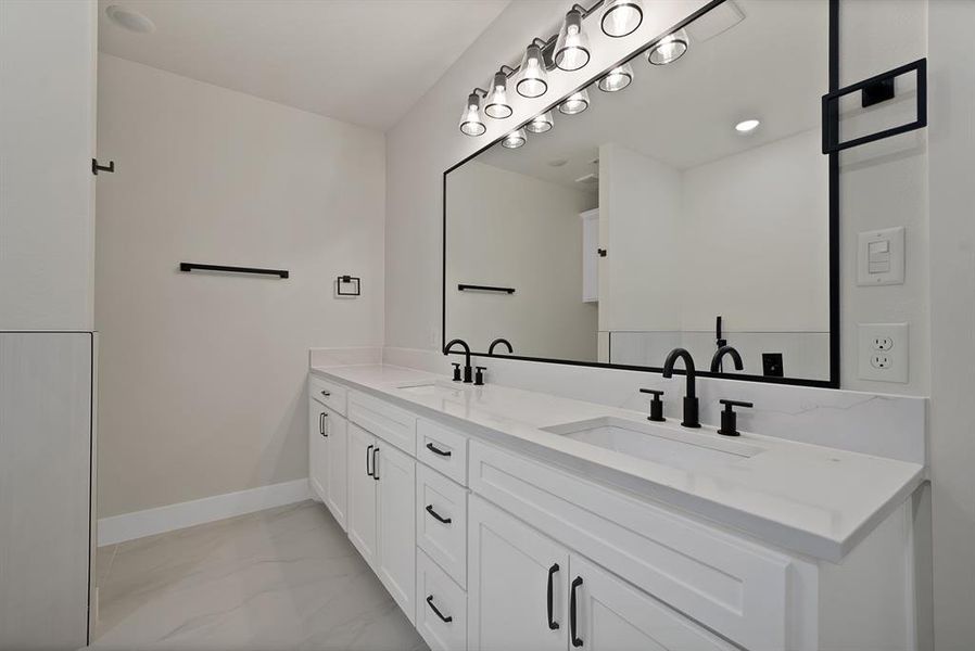 Furnished interior view inside a new home in , Decatur (Image 17).