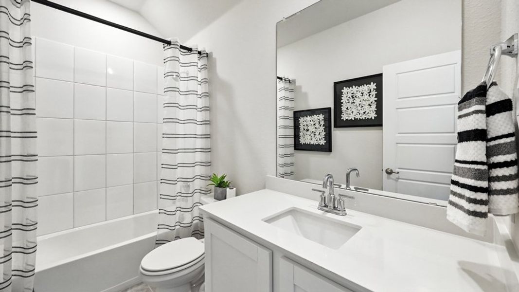 Furnished interior view inside a new home in Elevon, Lavon (Image 26).