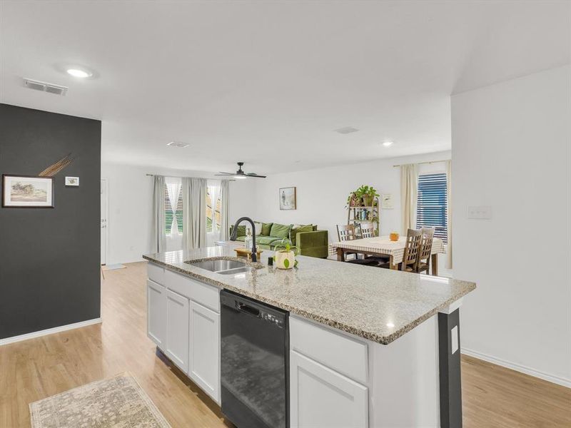 Furnished interior view inside a new home in Rancho Canyon: Watermill Collection, Fort Worth (Image 10). Furnished interior view inside a new home in Rancho Canyon: Watermill Collection, Fort Worth (Image 10).