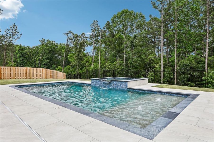 Exterior details and patio area of a home in , Flowery Branch (Image 31).