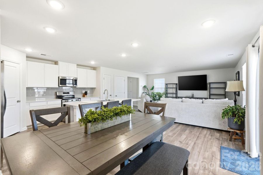 Furnished interior view inside a new home in Legacy Ridge, Catawba (Image 16).