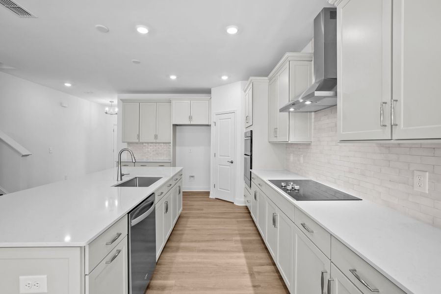 Furnished interior view inside a new home in Elmbrook, Indian Trail (Image 8).