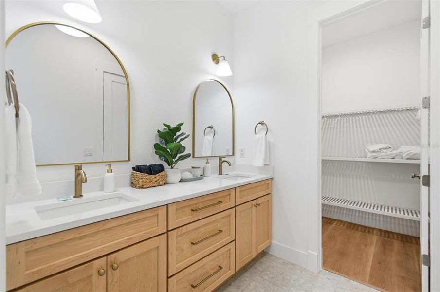 Furnished interior view inside a new home in , Palm Coast (Image 43). Furnished interior view inside a new home in , Palm Coast (Image 43).