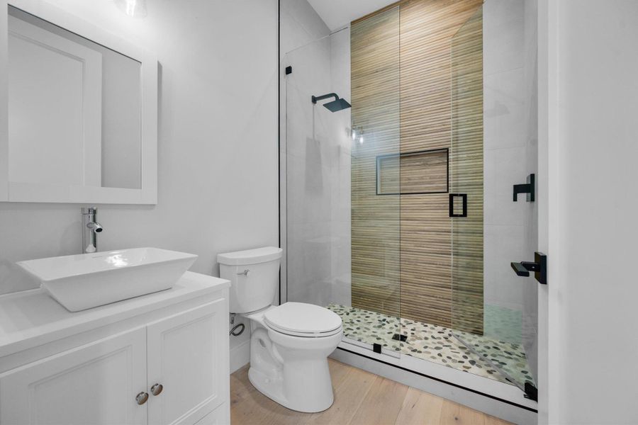 Furnished interior view inside a new home in , Wellington (Image 8).