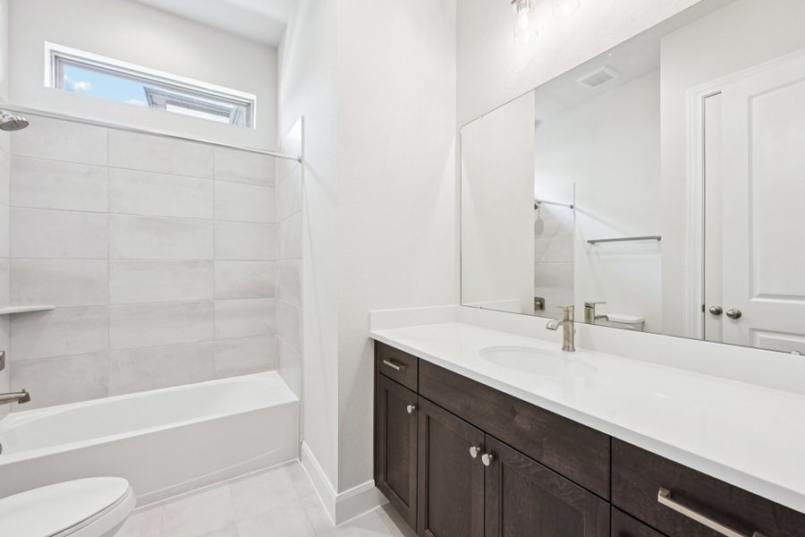 Furnished interior view inside a new home in Marvida, Cypress (Image 6).