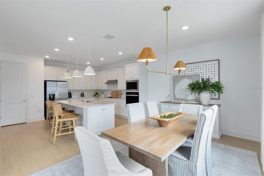 Furnished interior view inside a new home in Willow Ridge, Montverde (Image 11).