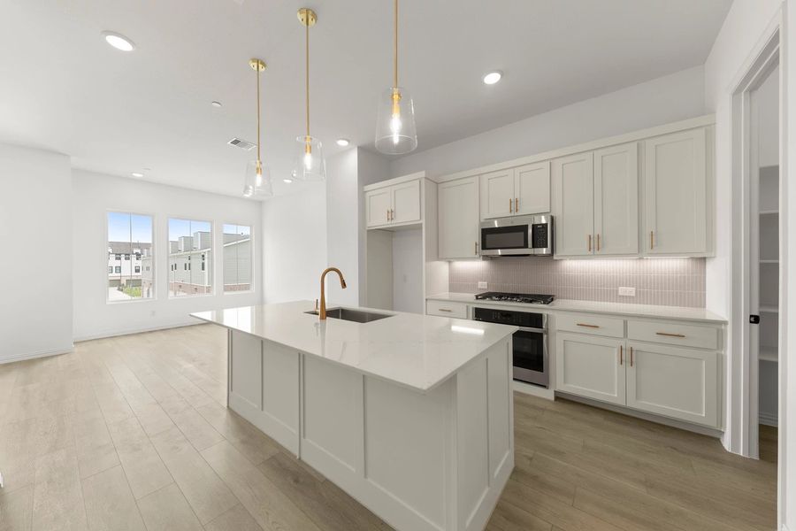 Kitchen Representative Photo featuring the Serene Collection Kitchen Representative Photo featuring the Serene Collection