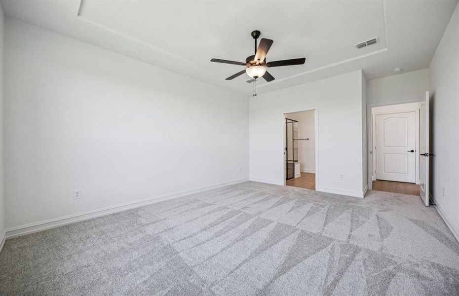 Spacious owner's suite with private bathroom Spacious owner's suite with private bathroom