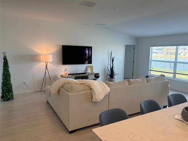 Furnished interior view inside a new home in Seaire, Parrish (Image 3).