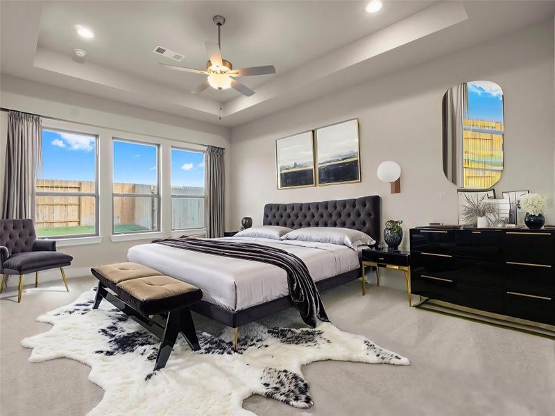 Furnished interior view inside a new home in Audubon 60’s, Magnolia (Image 12). Furnished interior view inside a new home in Audubon 60’s, Magnolia (Image 12).