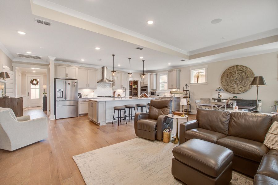 Furnished interior view inside a new home in , Summerville (Image 14).