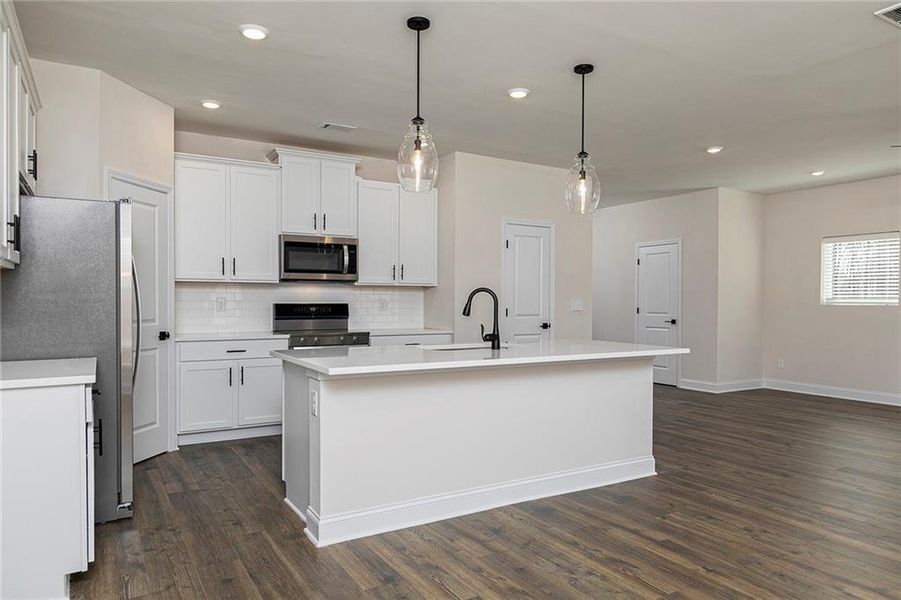 Furnished interior view inside a new home in Mount Tabor Pointe, Dallas (Image 4).