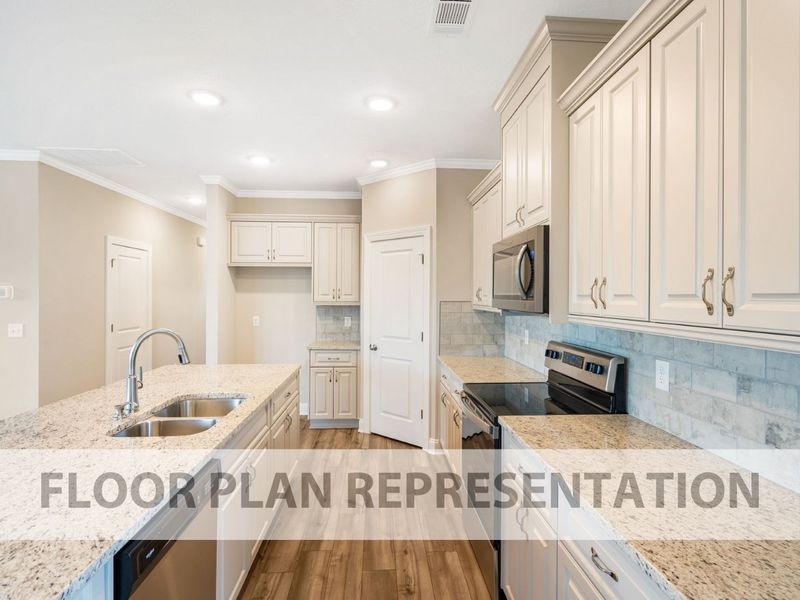 Representative furnished interior of a home built from the Sparrow by Ivey Homes in Tillery Park, Grovetown (Image 8). Representative furnished interior of a home built from the Sparrow by Ivey Homes in Tillery Park, Grovetown (Image 8).