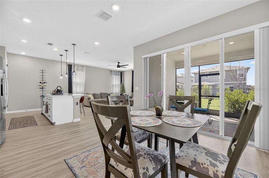 Furnished interior view inside a new home in , Apollo Beach (Image 36).