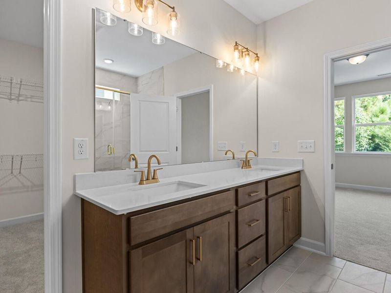 Furnished interior view inside a new home in Sage on North Main, Wake Forest (Image 10).