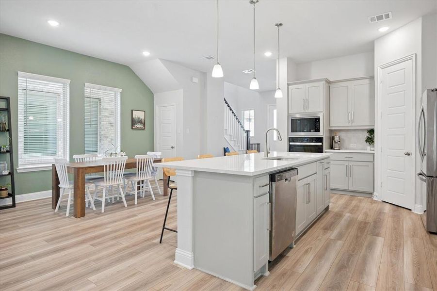 Furnished interior view inside a new home in Bayside, Rowlett (Image 24).