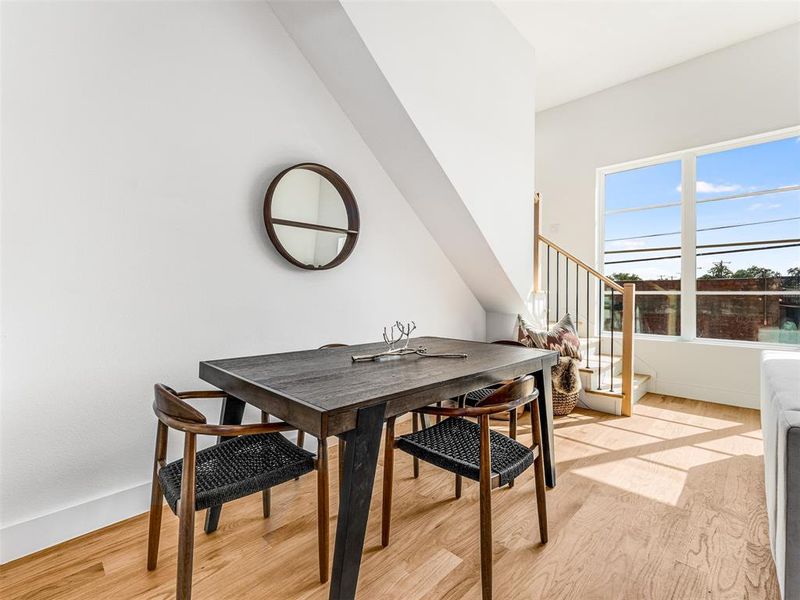Furnished interior view inside a new home in , Dallas (Image 9).