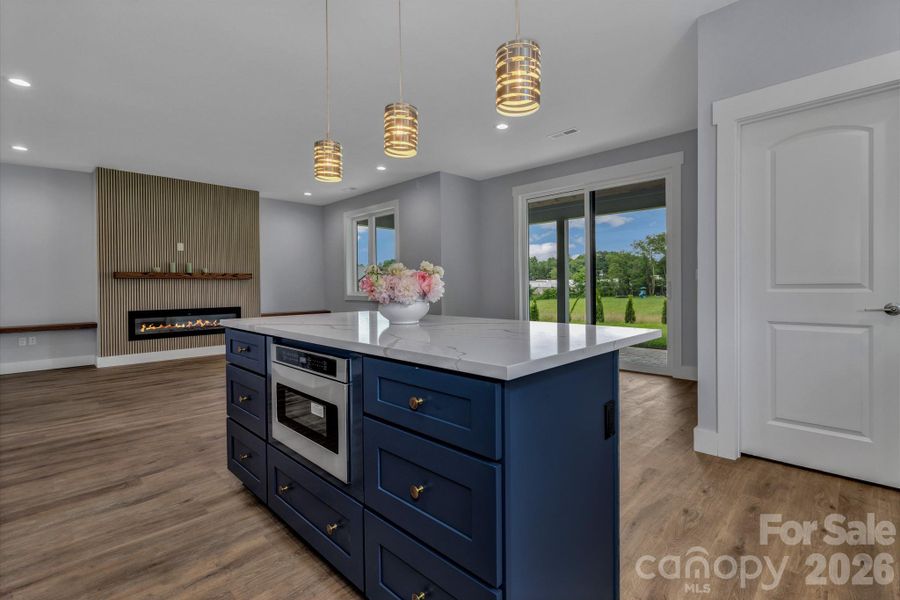 Furnished interior view inside a new home in , Asheville (Image 6).
