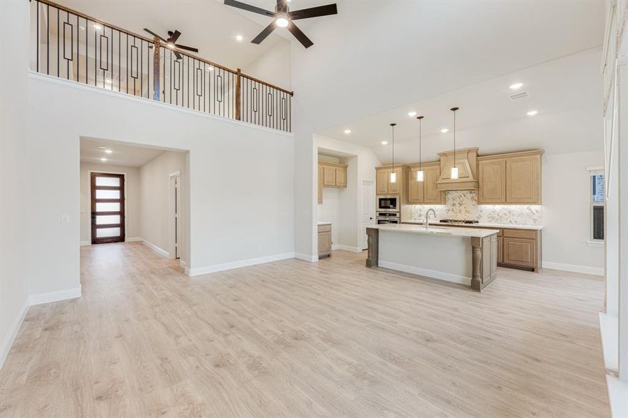 Spacious, unfurnished interior of a new home in Woodstone, Providence Village (Image 32). Spacious, unfurnished interior of a new home in Woodstone, Providence Village (Image 32).