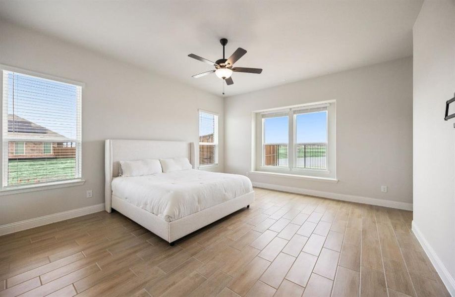 Lots of natural light