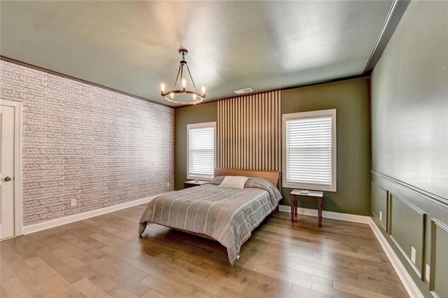 Furnished interior view inside a new home in , Duluth (Image 54).