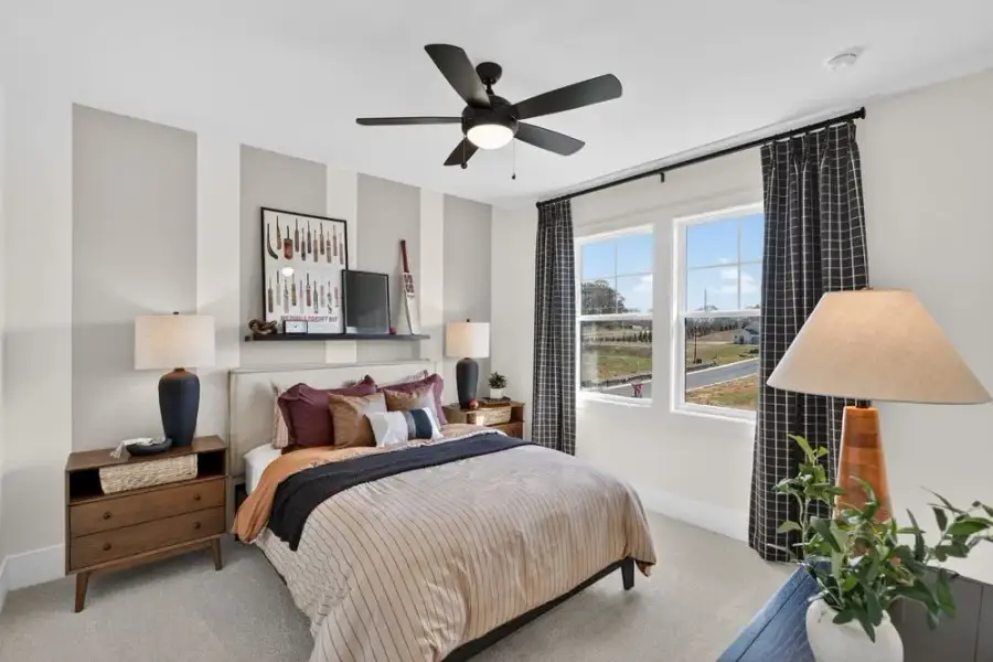 Furnished interior view inside a new home in Wayt Farm, Cumming (Image 17).